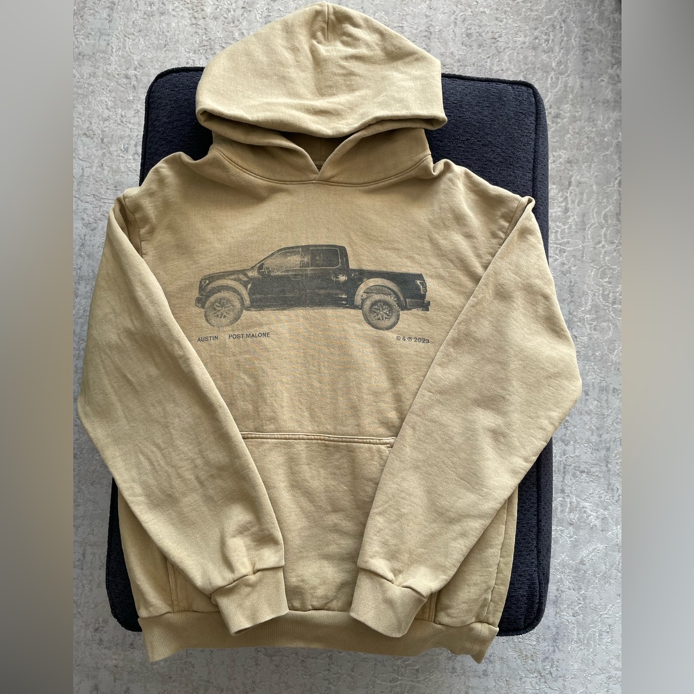 Post Malone Austin Truck Graphic Hoodie